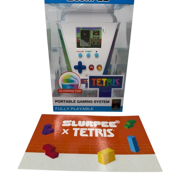 Slurpee + TETRIS Handheld Game Device Collectible - Picture 6 of 9